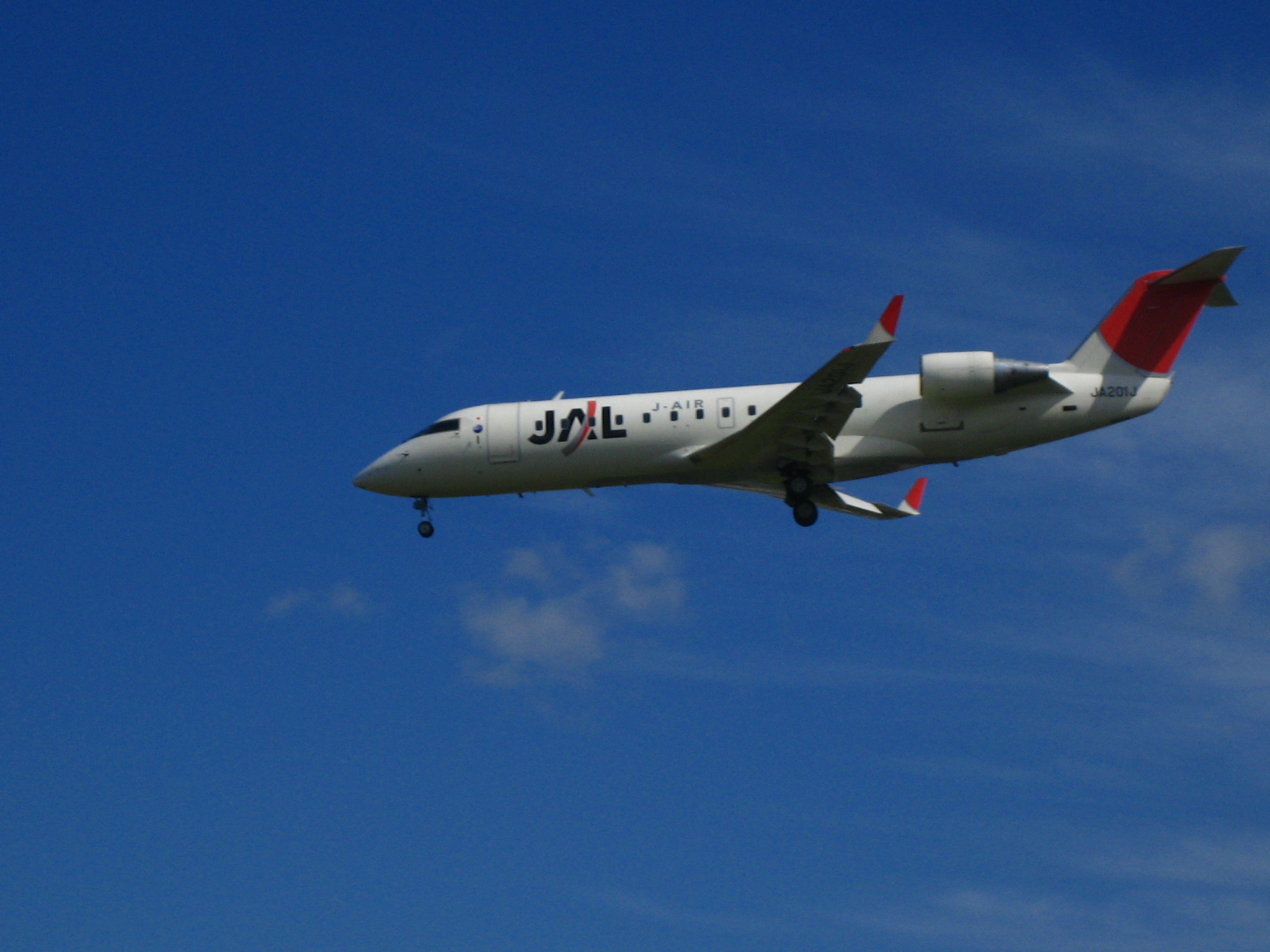 ジェイエアのCRJ-200ER機(JA201J)